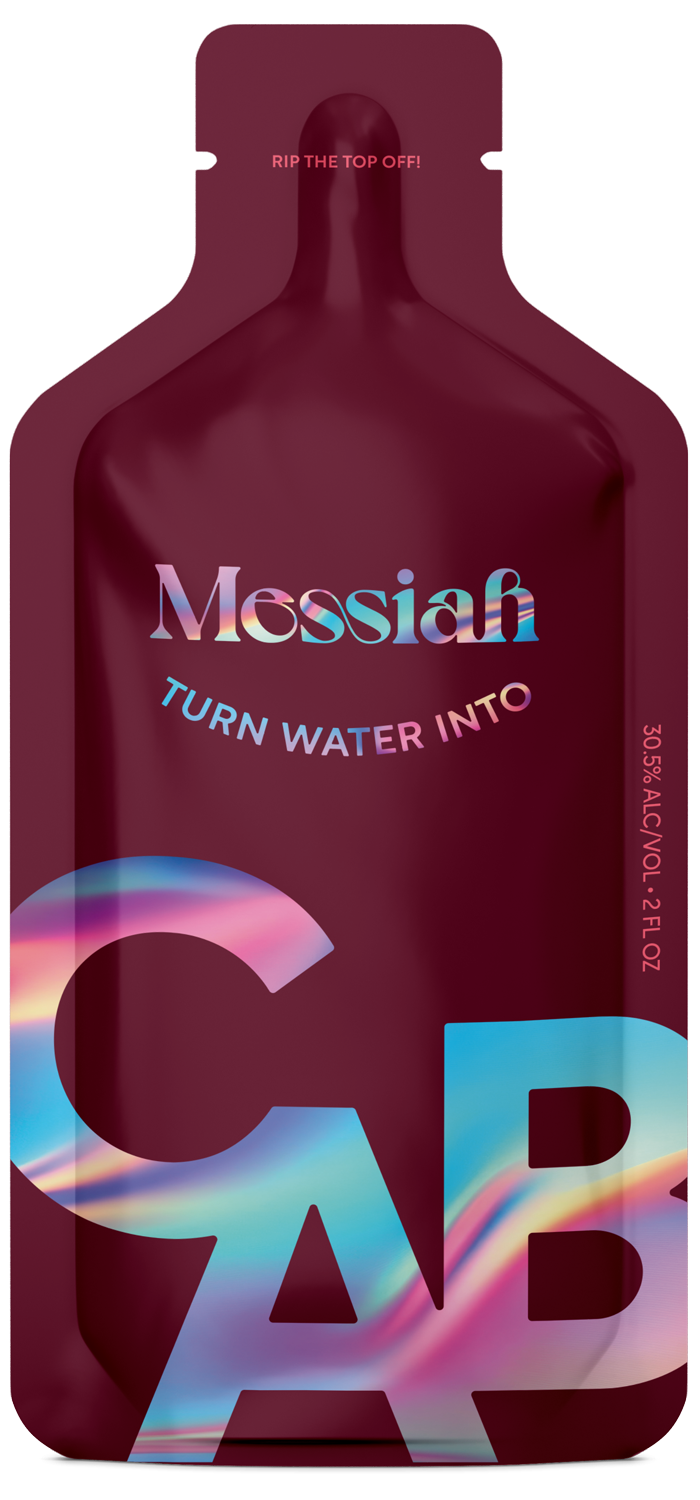 Messiah Cabernet single-serve 2oz pouch